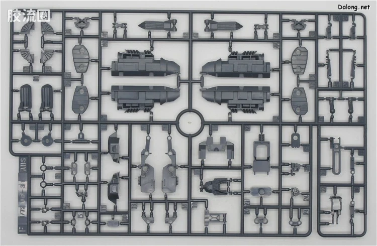 万代超时空要塞系列拼装模型 1比72 VF-31F 齐格菲里德(梅萨·伊雷菲尔特机） - 图片